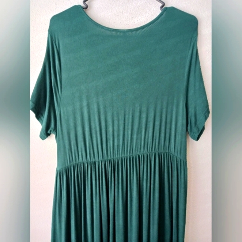 Xpenyo Green Maternity Long Maxi Dress Size XL Pre-owned - Picture 5 of 5